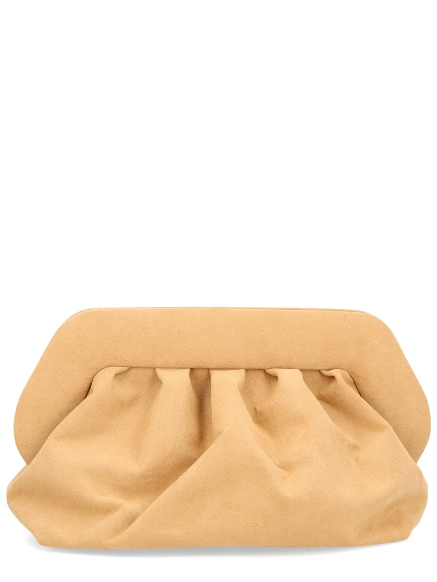 Bios Clutch Bag Beige Recycled Polyester