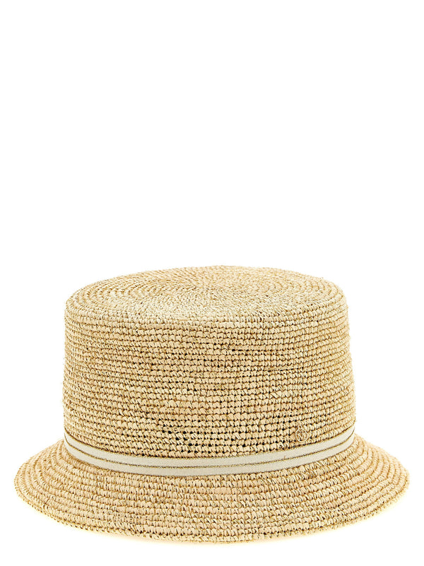 Maison Michel Sun Hat — Beige