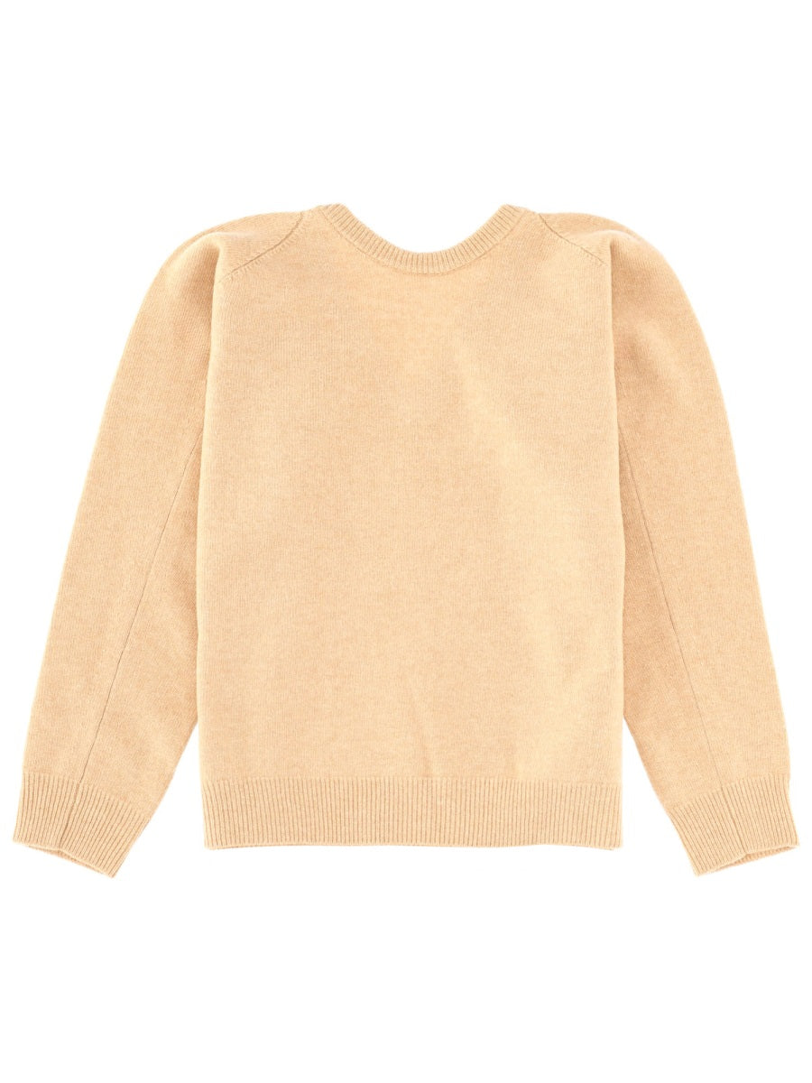 Wool Jersey Jumper Beige Jumpers