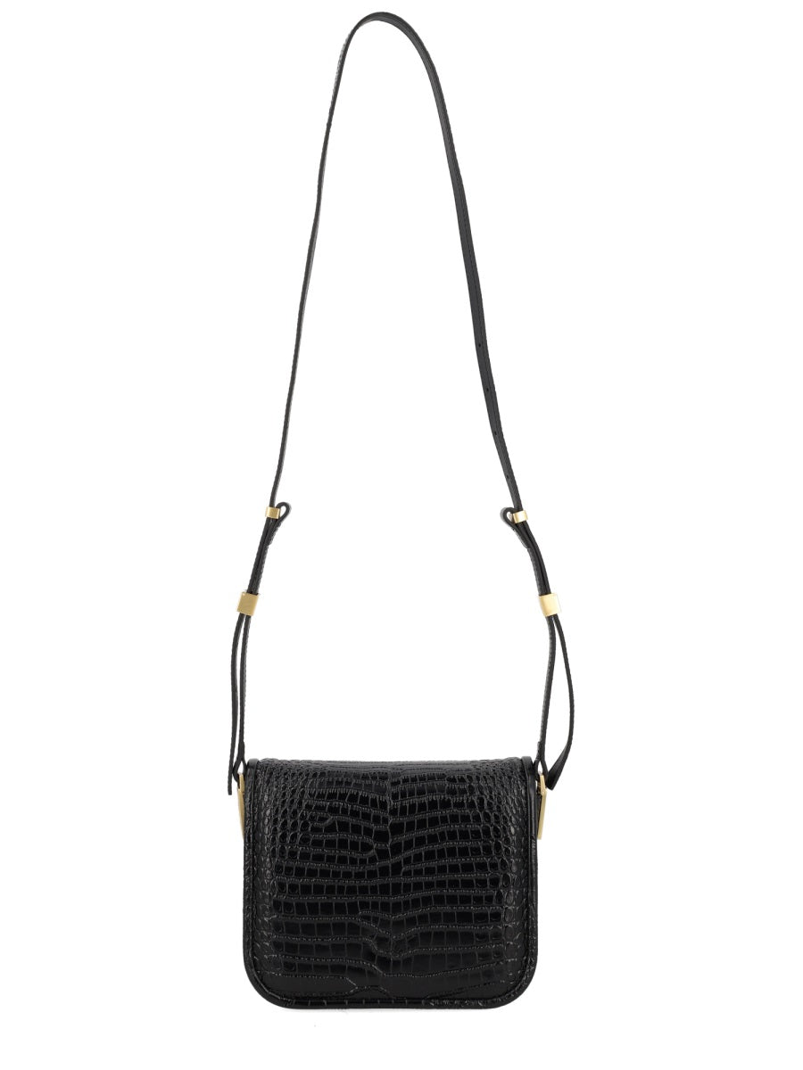 Mini Love Bag Black Leather Shoulder