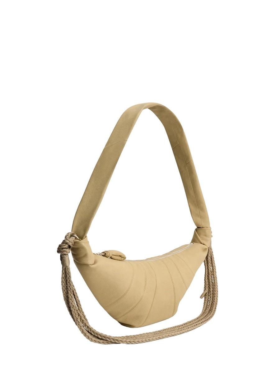 Croissant Bag Beige Main Lining: Cotton Shoulder