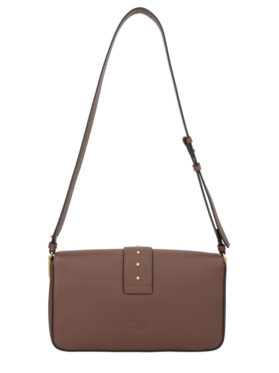 Love Medium Bag Brown Leather Shoulder