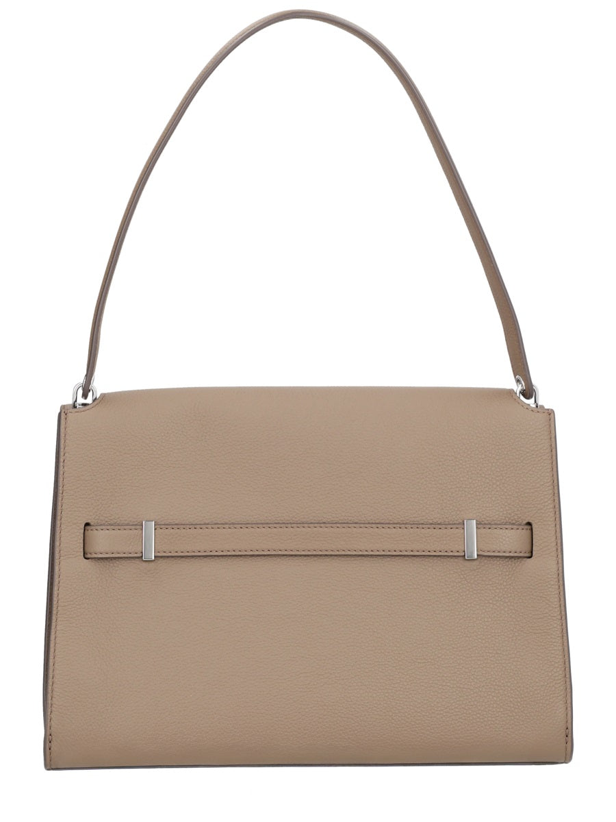 Lee Radziwill Large Bag Beige Leather Shoulder