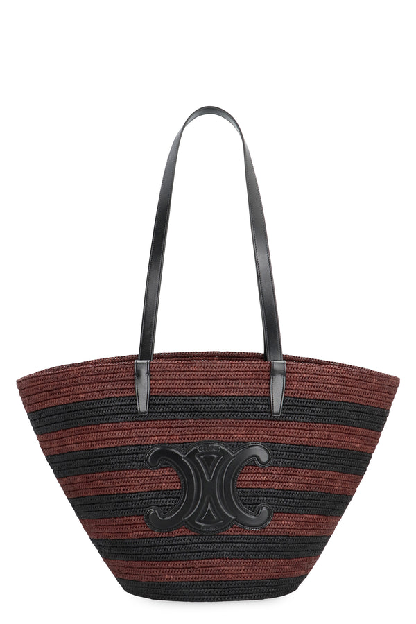Celine Couffin Classic Tote Bag Raffia