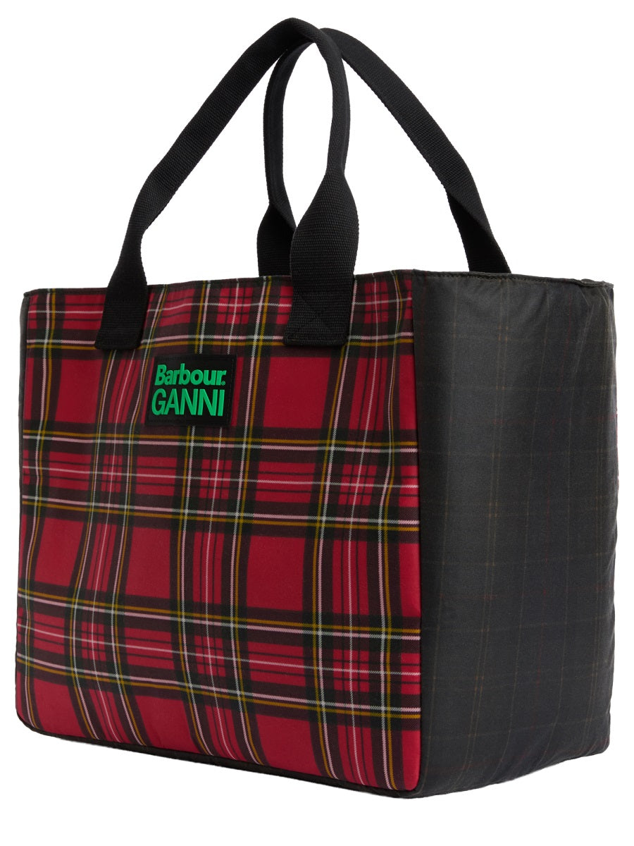 Waxed Cotton Tote Bag Multicolour Handbags