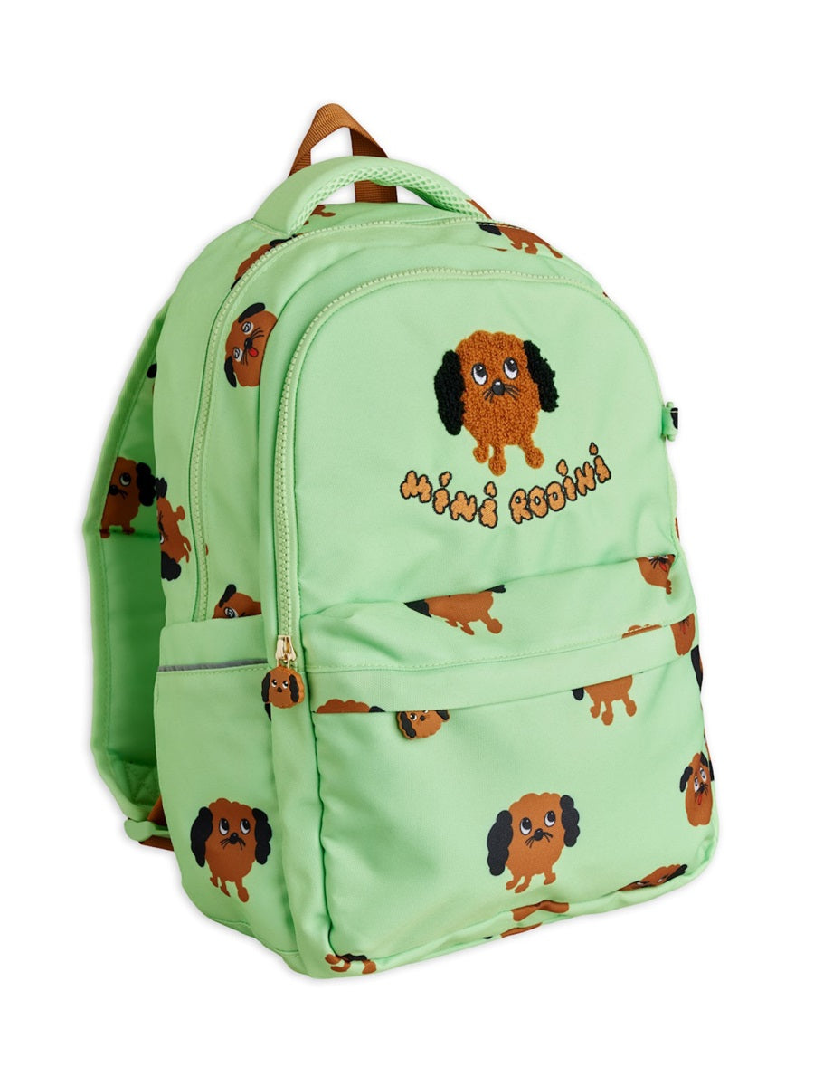 Backpack Doggies Green Recycled Polyester Backpacks