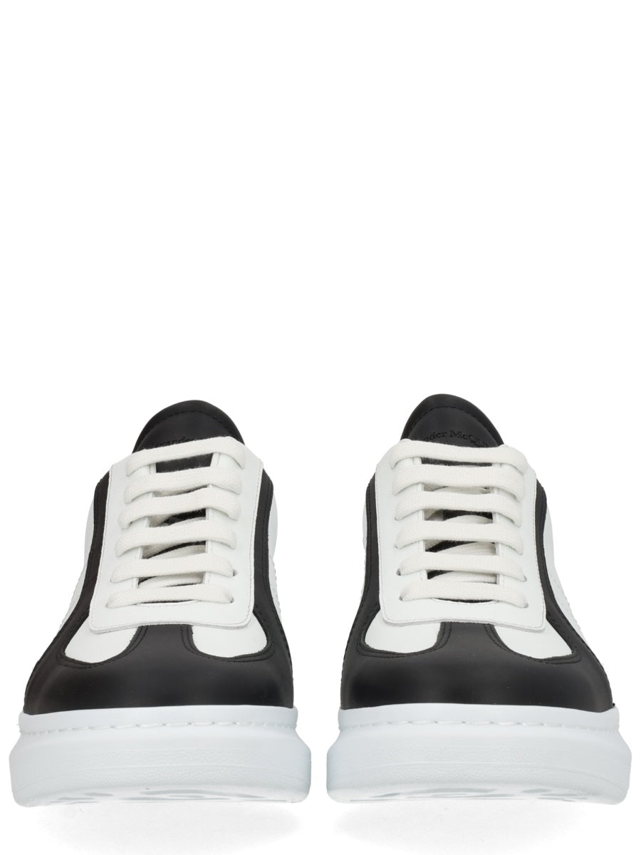 Oversize Sneaker White Calf Leather Trainers