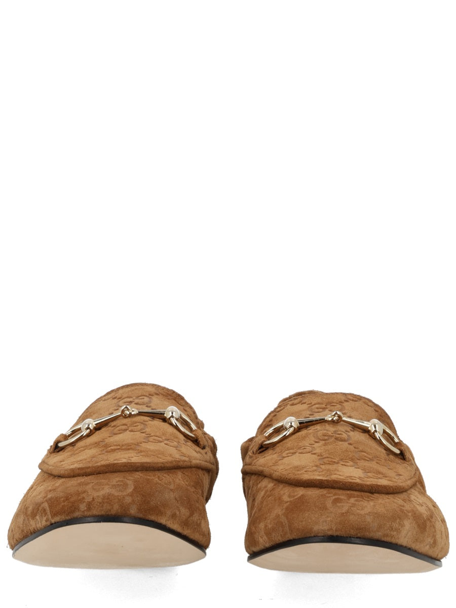 Loafers With Horsebit Brown Calfskin