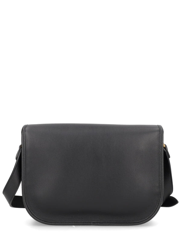Antibes Bag Black Leather Shoulder