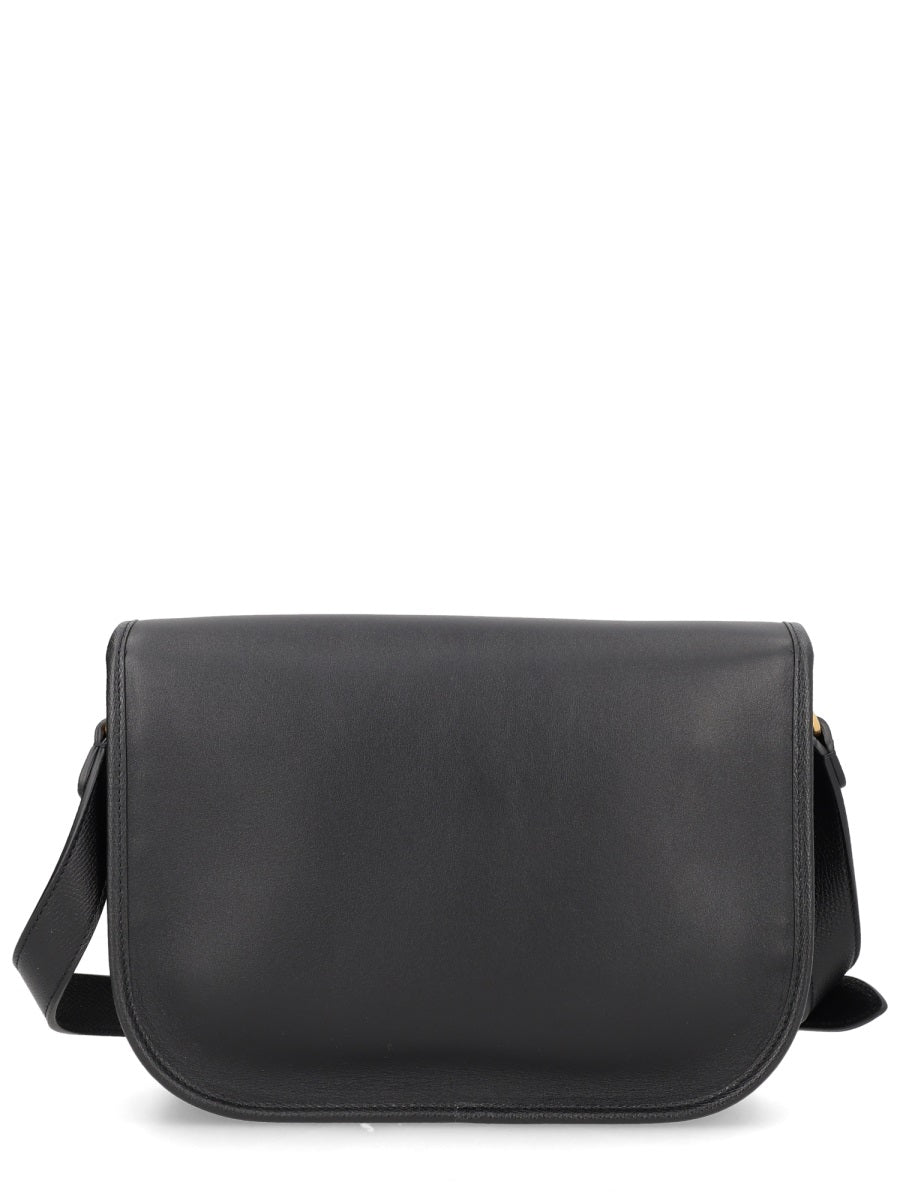 Antibes Bag Black Leather Shoulder
