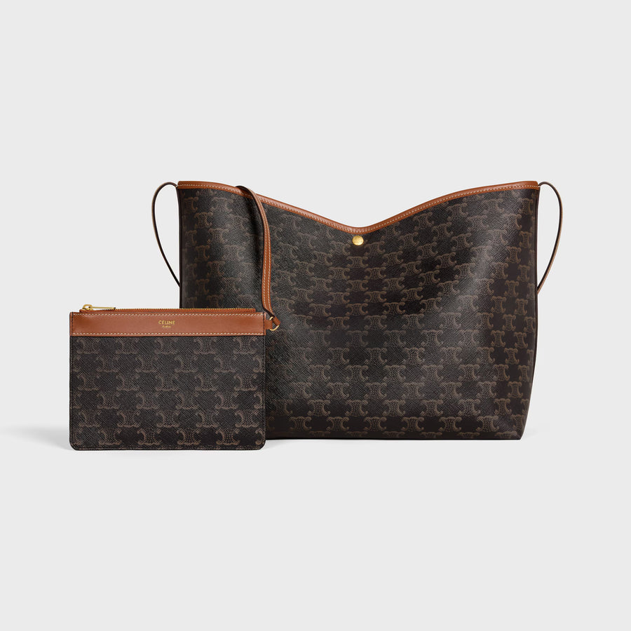 Soft Shopper Tan Brown Hand Bags