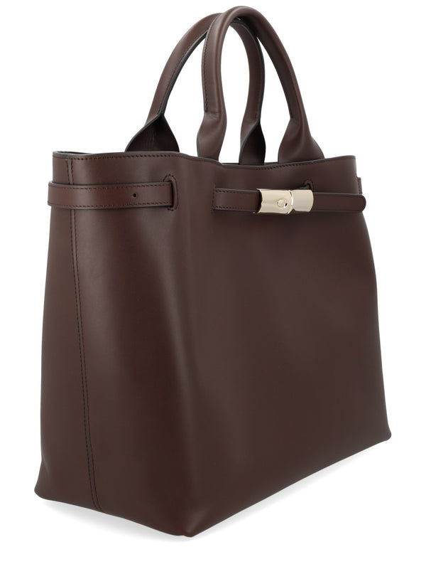 Le Roseau Bag Brown Leather Handbags