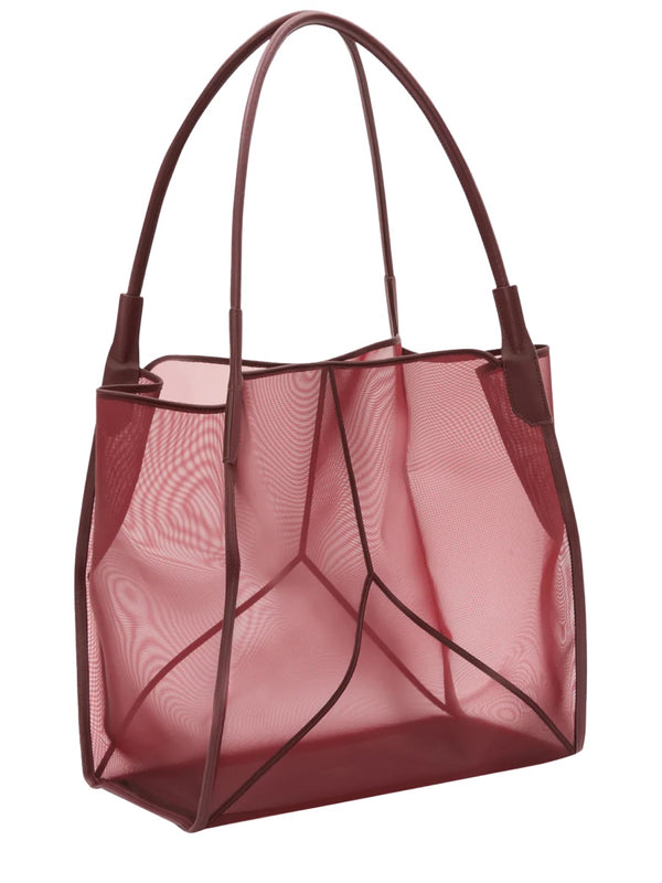 Victoria Tote Bag Bordeaux Polyamide Handbags