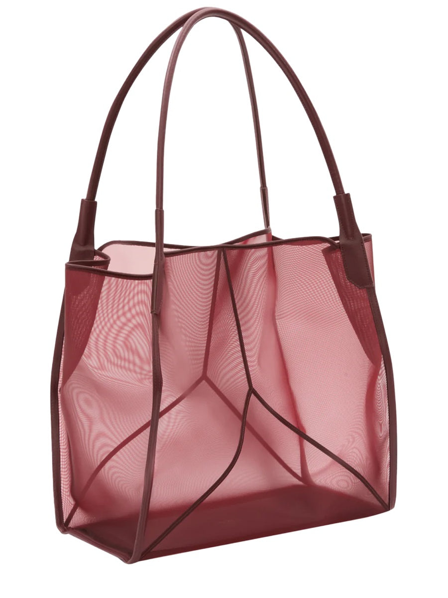 Victoria Tote Bag Bordeaux Polyamide Handbags