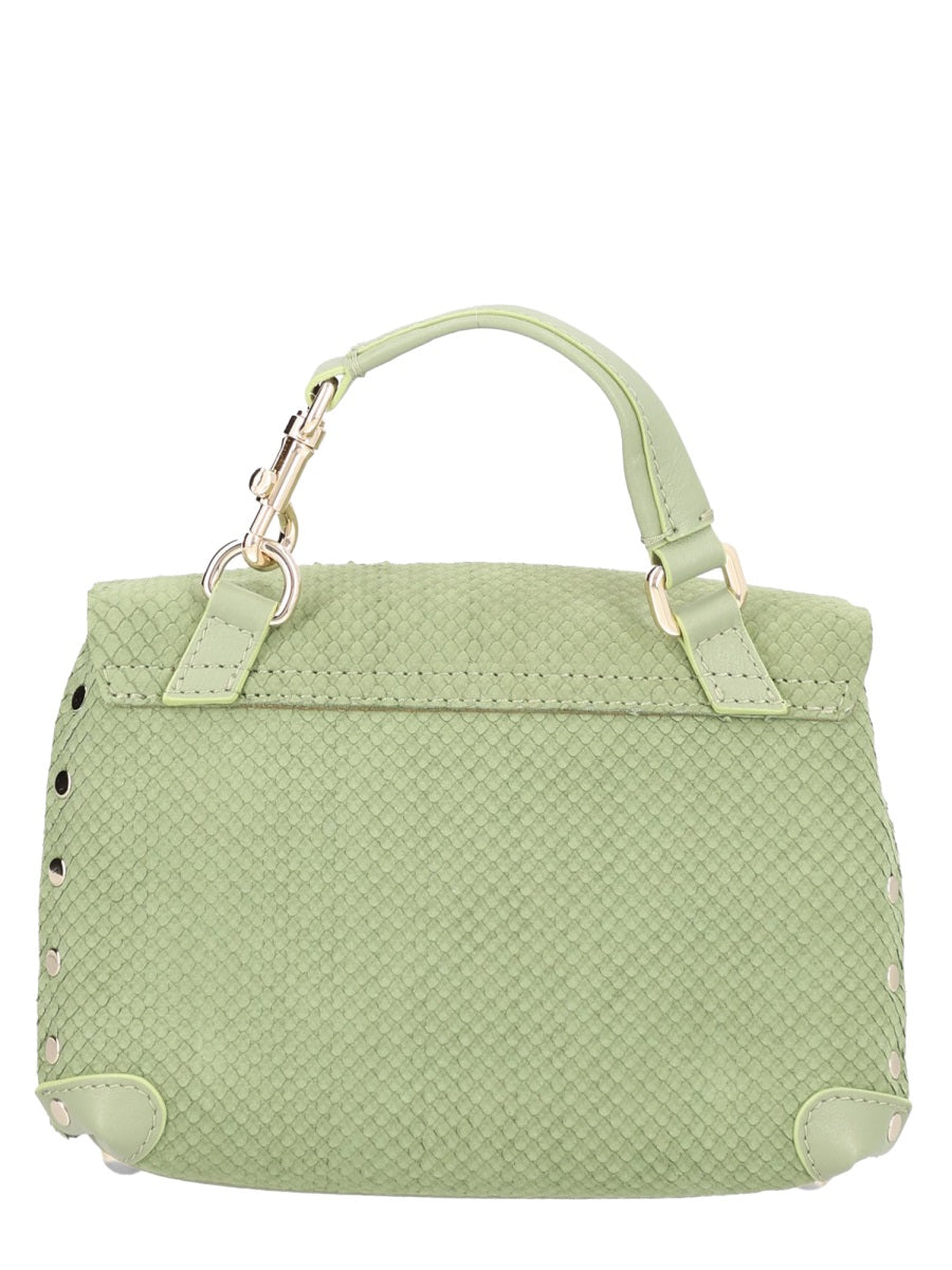 Baby Postina Amoretto Bag Green Leather Handbags
