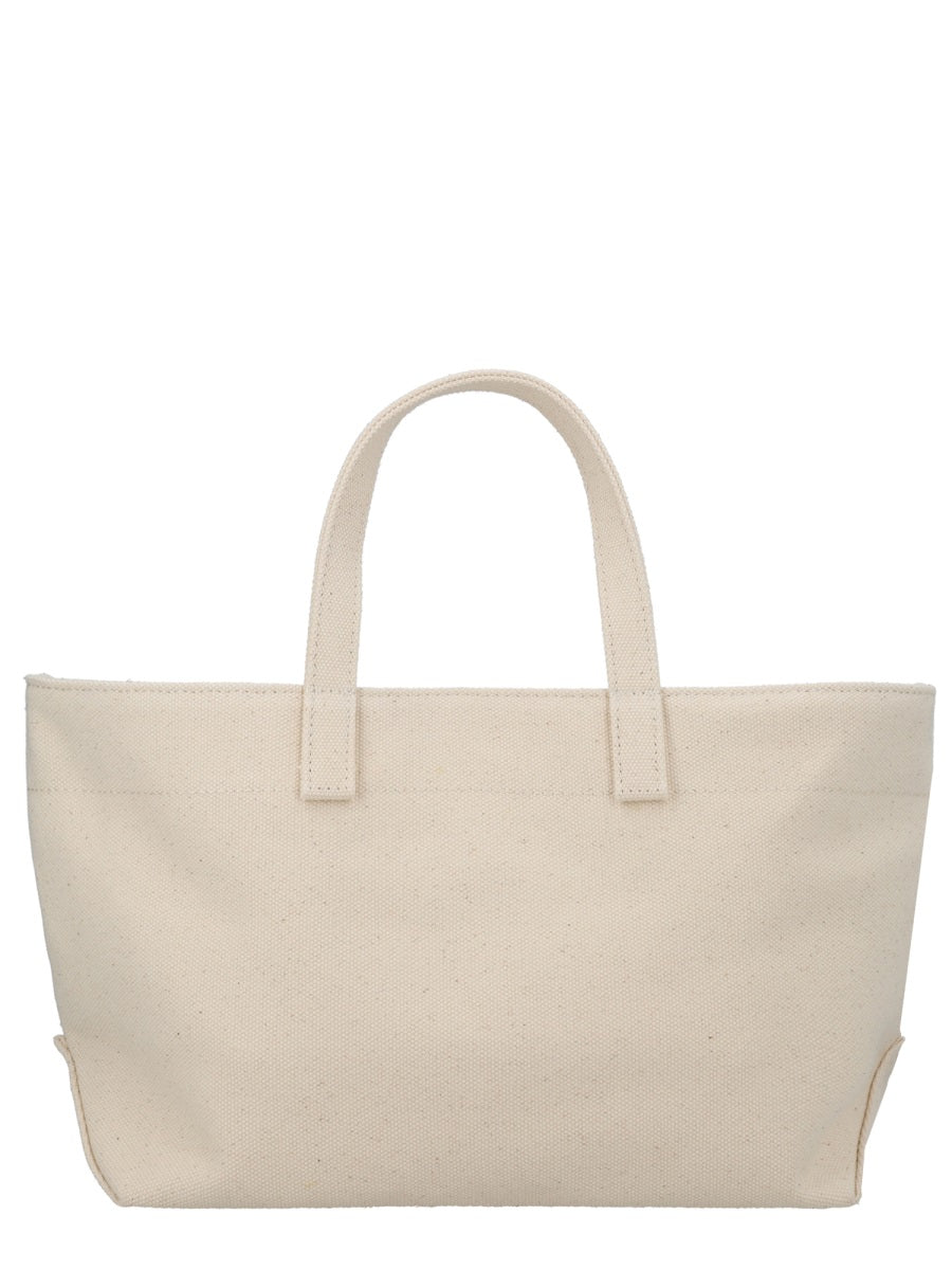 Le Drummer Tote Bag Powder Cotton Handbags