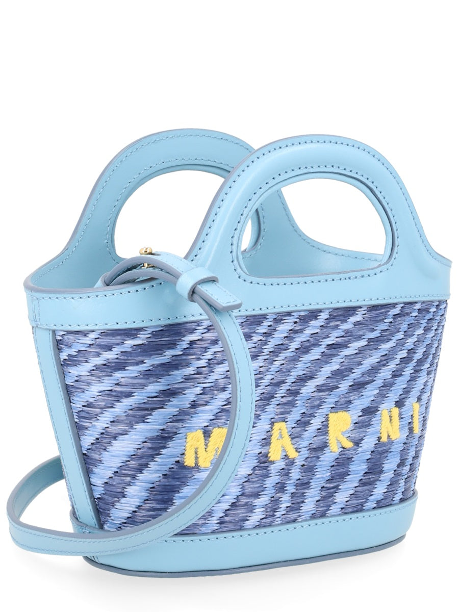 Tropicalia Bag Blue Polyamide Handbags
