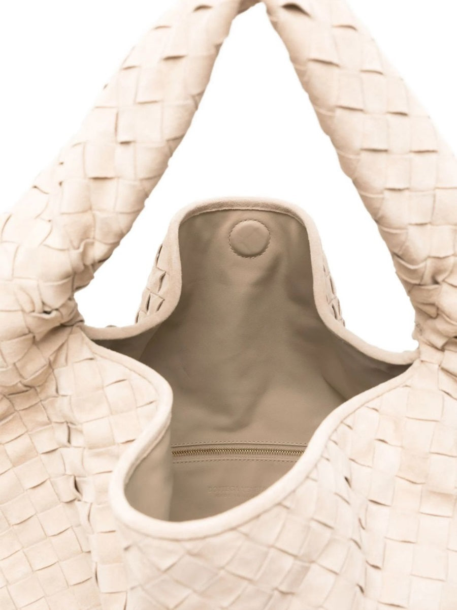 Leather Handbag Hop Beige Calf Handbags