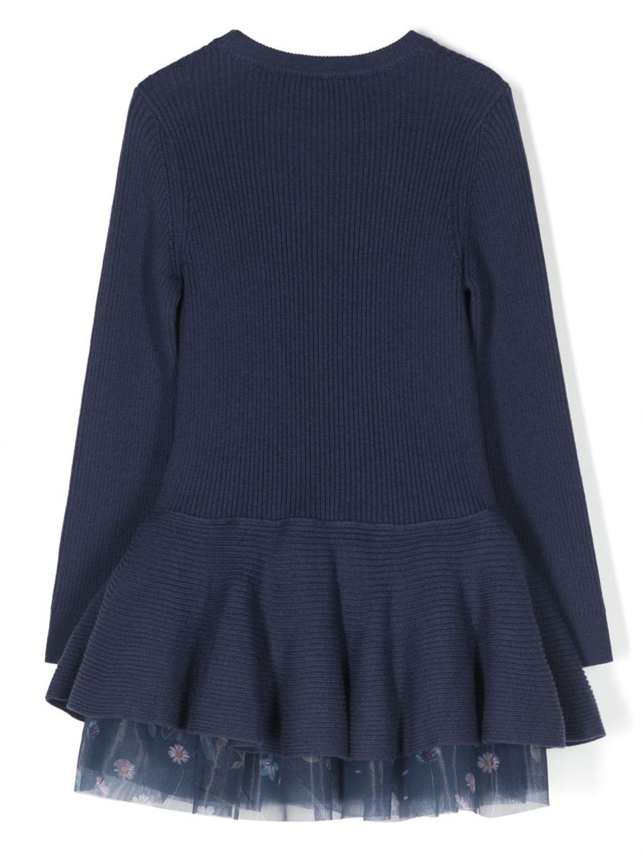 Dress Flounces Blue