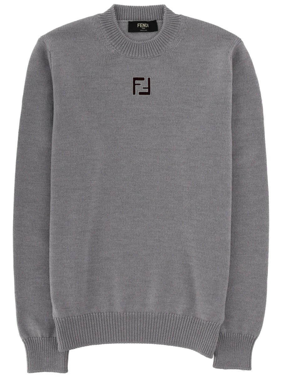 Jumper Grey Virgin Wool Jumpers