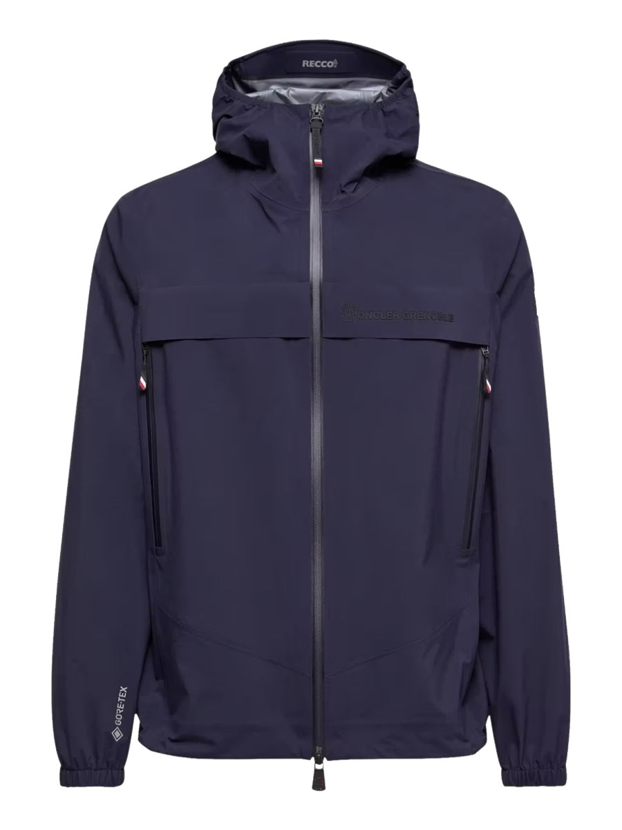 Shipton Jacket Blue Polyamide