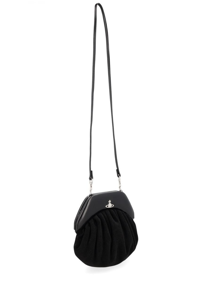 Clutch Brooke Black Calf Leather Handbags