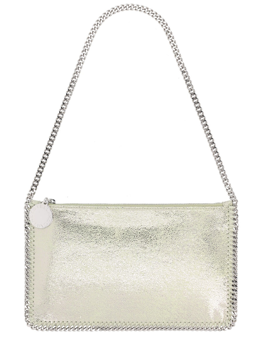 Shoulder Bag Falabella Silver Polyester