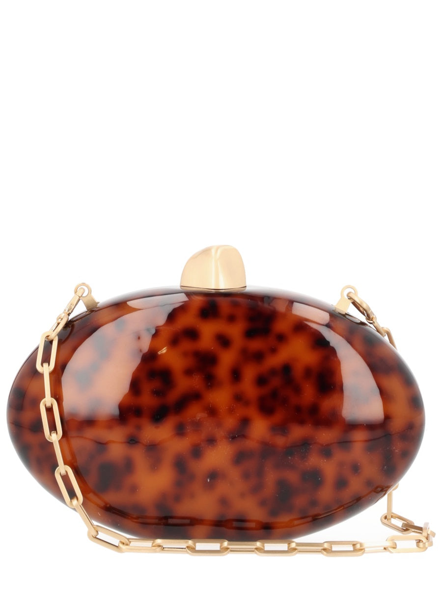 Clutch Eviana Brown Acrylic Bags