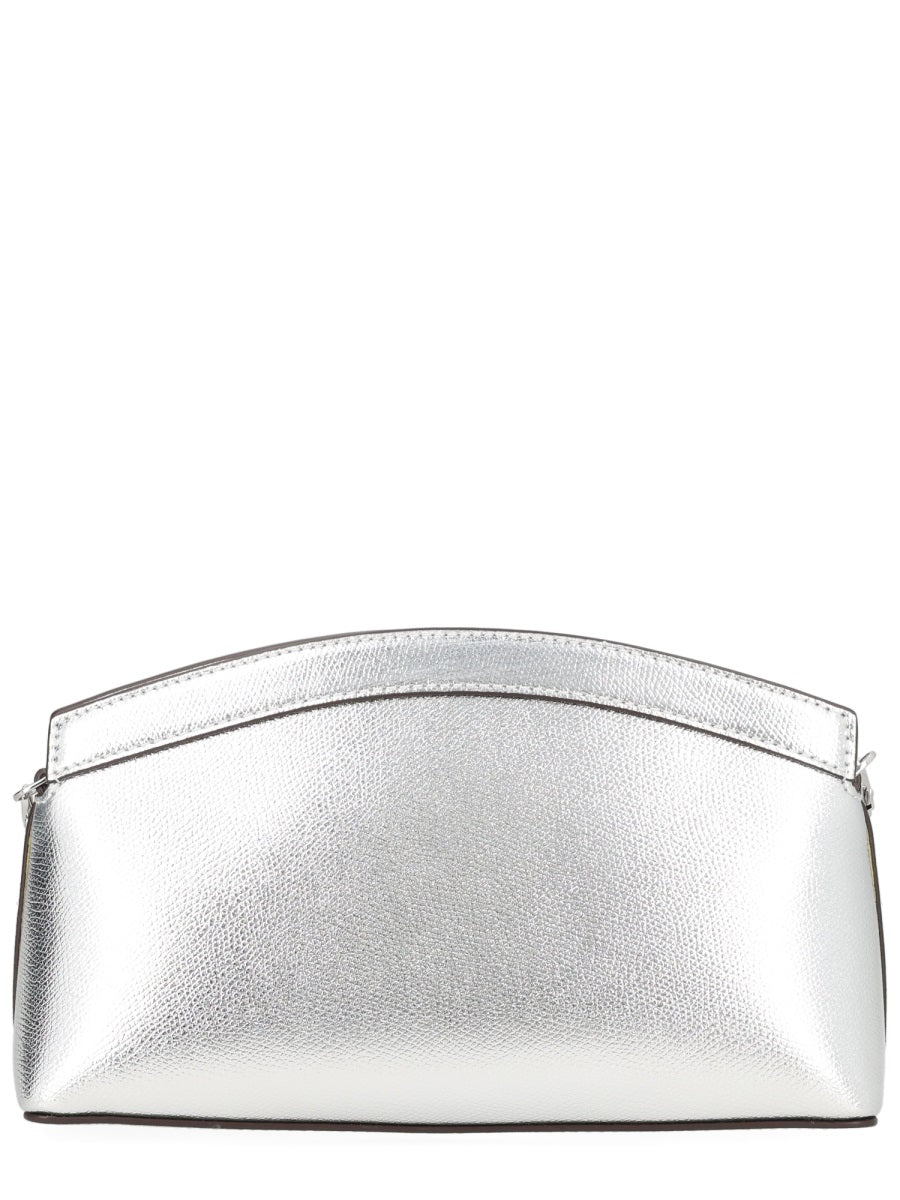 Clutch Athena Silver Shoulder Bags