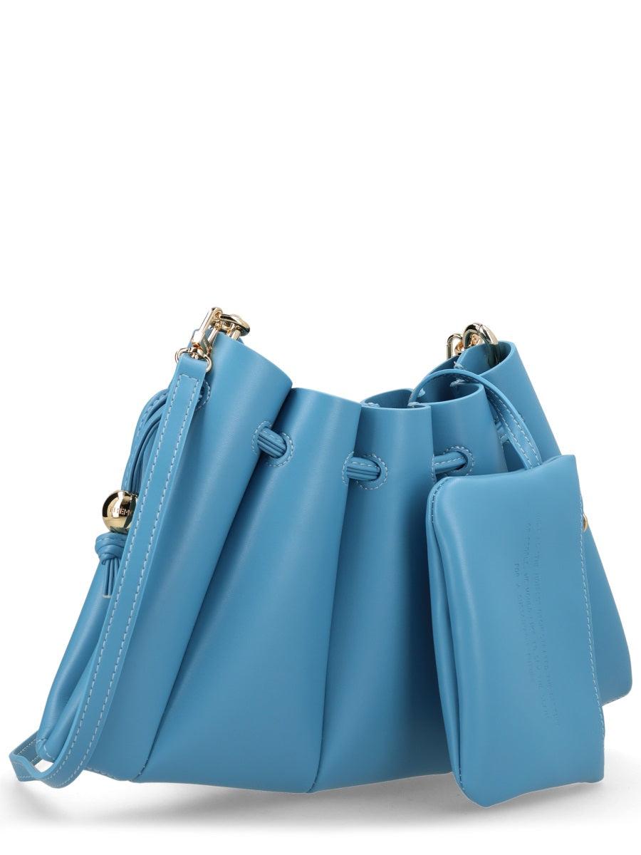 Shoulder Bag Calipso Azure Recycled Polyester