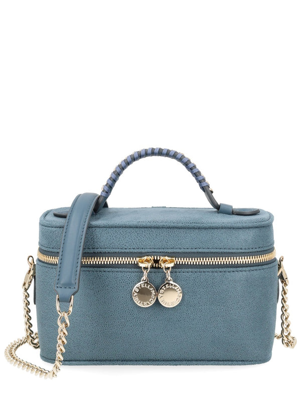 Shoulder Bag Vanity Falabella Blue Polyamide