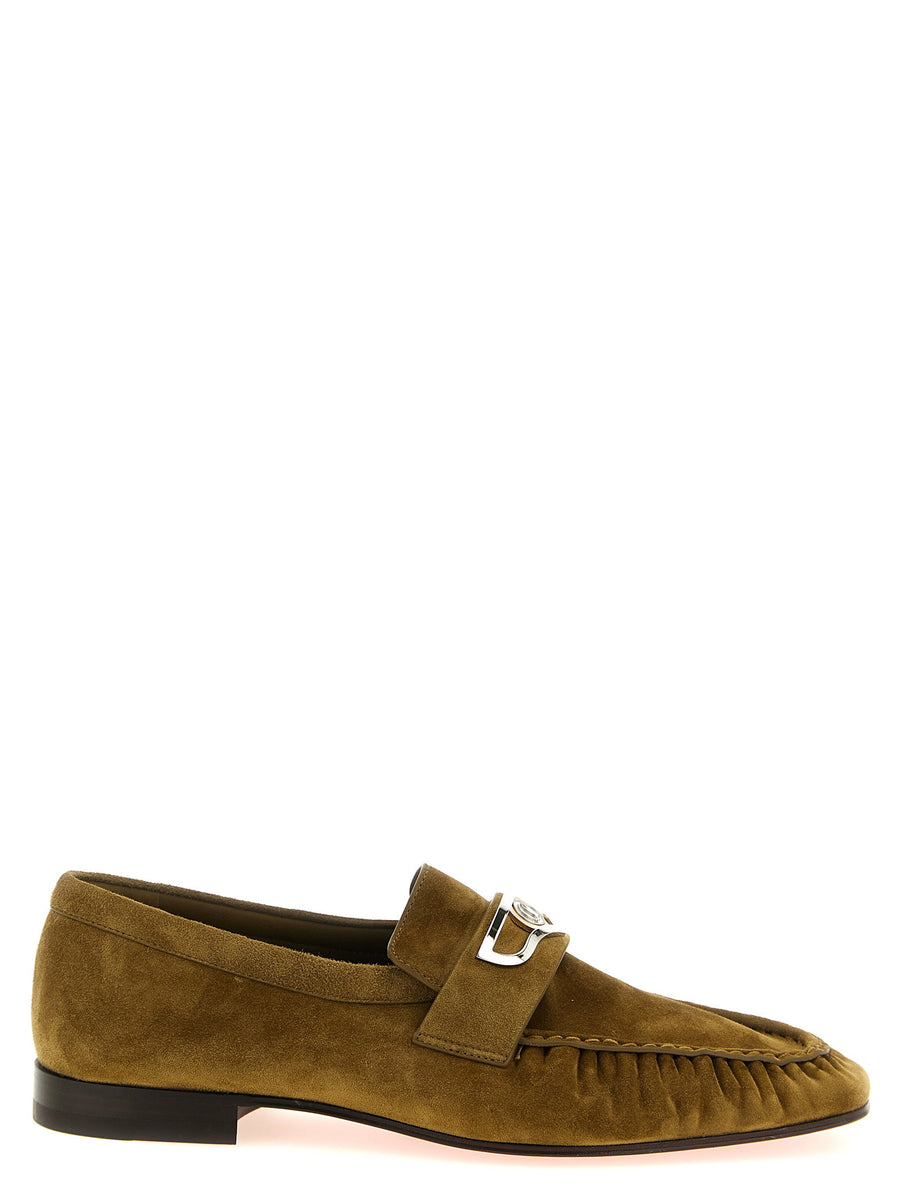 Christian Louboutin Mocallista Loafer — Tan