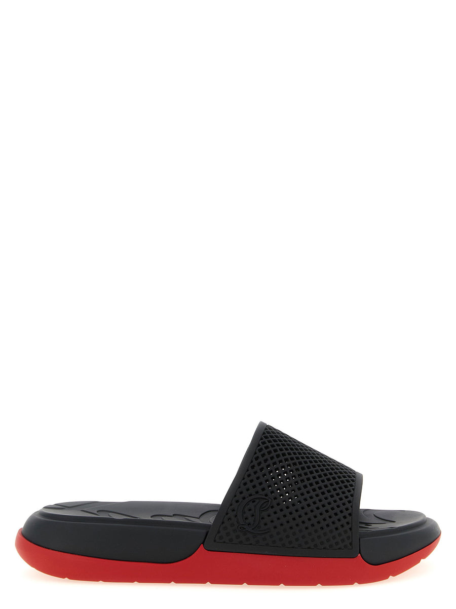 Christian Louboutin Easy Breezy Slide — Black