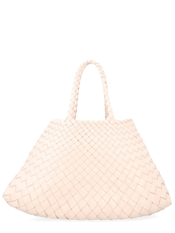 Handbag Santa Croce Beige Leather Handbags