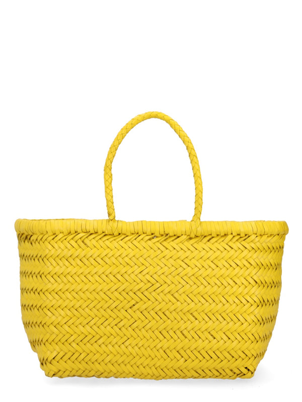 Handbag Triple Jump Yellow Leather Handbags
