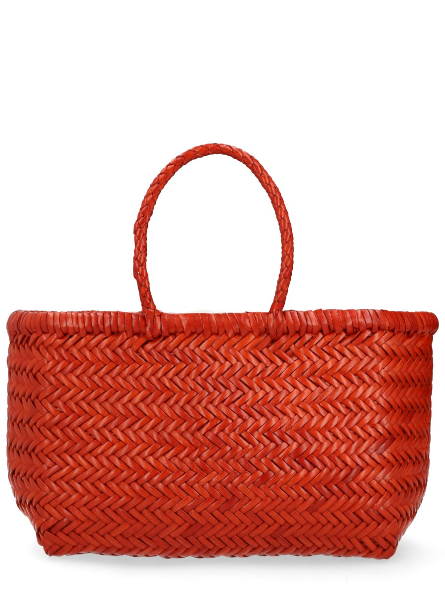 Handbag Triple Jump Orange Leather Handbags