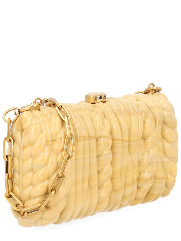 Clutch Helene Beige Acrylic Bags