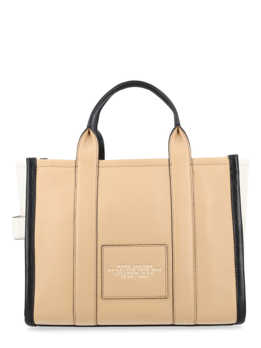 Tote Bag Beige Leather Cow Handbags