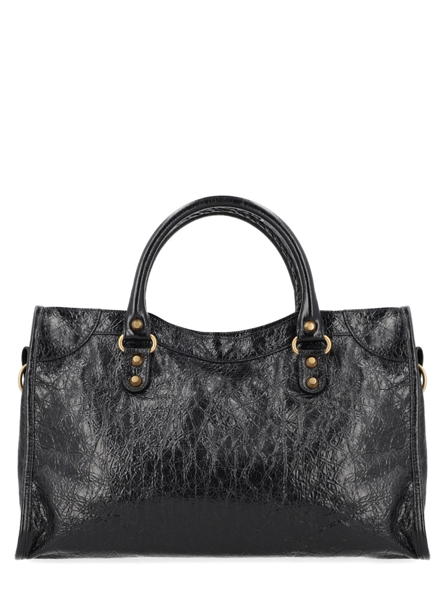 Medium Handbag Le City Leather Black Handbags