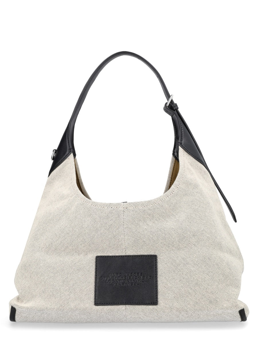 Shoulder Bag The Belted Sack Ivory Cotton Polyester