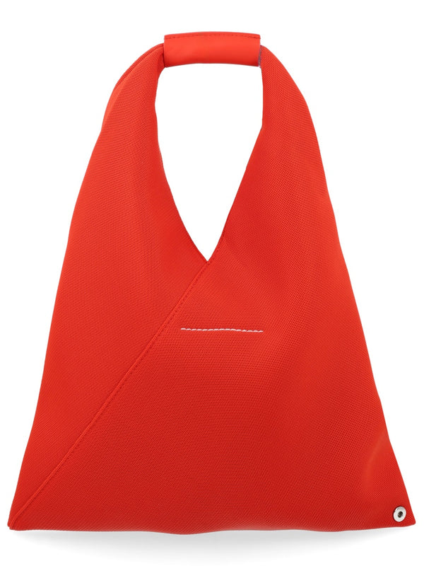 Handbag Japanese Orange Polyester Handbags