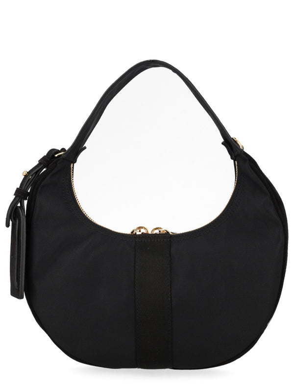 Shoulder Bag Carry Me Black Polyester
