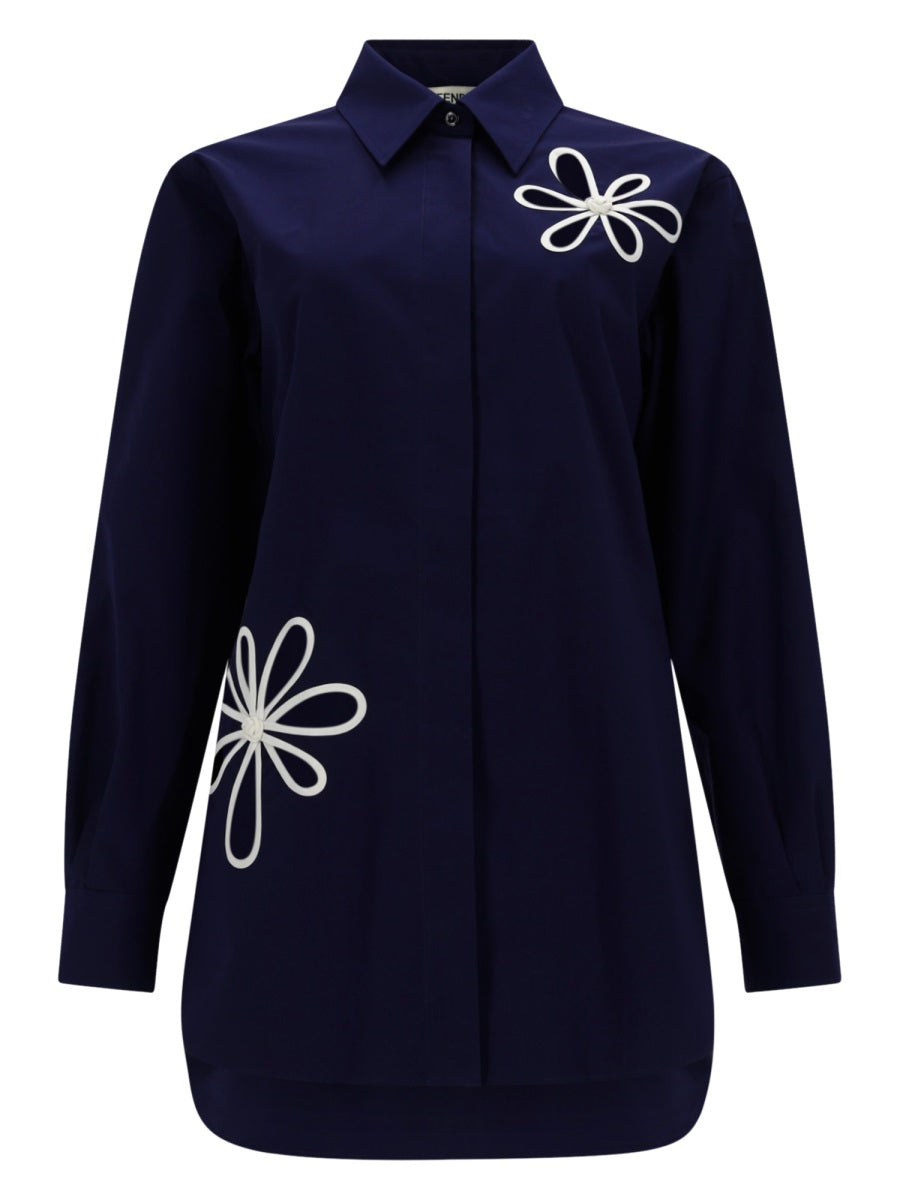 Cotton Poplin Shirt Black