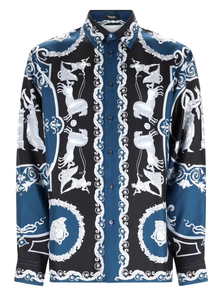 Shirt Printed Silk Multicolour