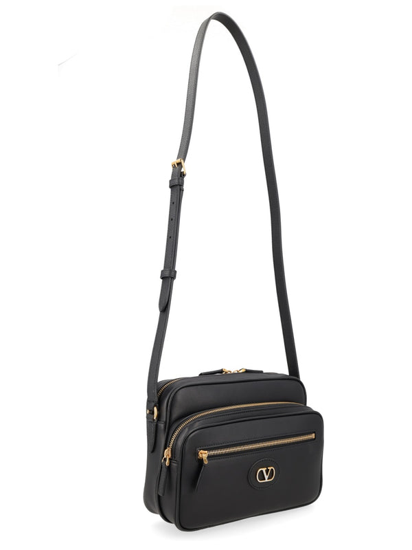 Shoulder Bag Antibes Black Leather