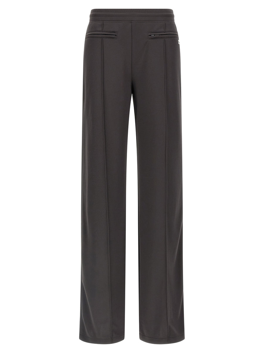 Courreges Jersey Interlock Joggers — Charcoal