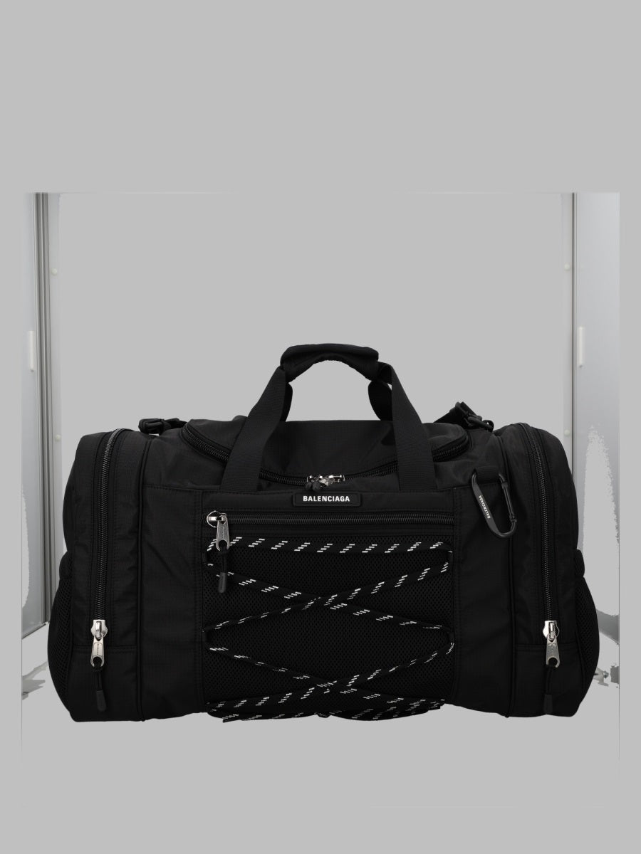 Duffel Bag Hike Gym Black Polyamide Luggage