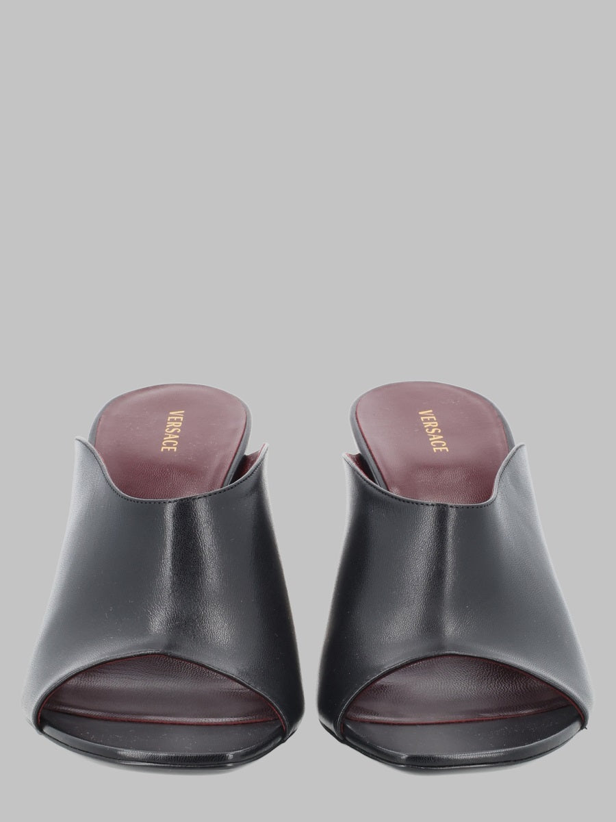 Mule Giulietta Black Leather
