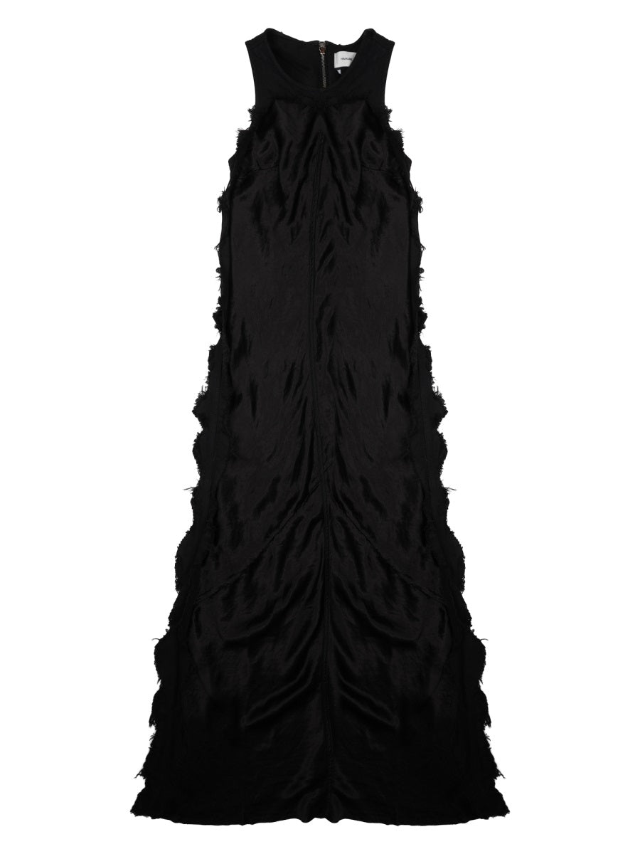 Dress Toto Bull Satin Black Acetate