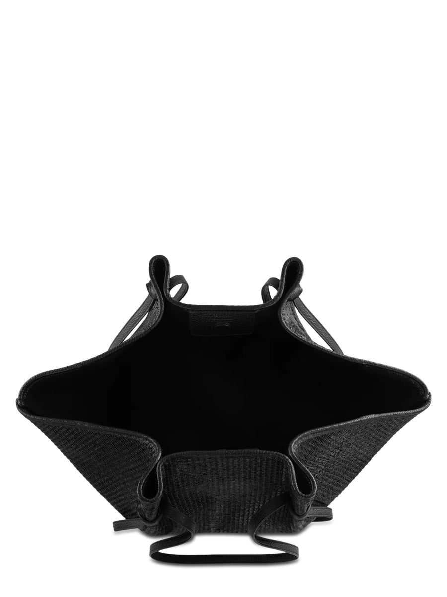 Shoulder Bag Mochi Black Polyamide Cotton